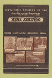 Matchbook Cover - Oglebay Park Wheeling WV tourism 40 Strike