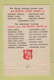 Matchbook Cover - US Air Force Reserve military 40 Strike