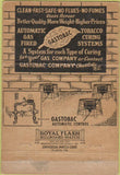 Matchbook Cover - Gastobac Curing Systems Darlington SC 40 Strike