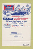 Matchbook Cover - Western Construction Lake Charles LA 40 Strike SAMPLE
