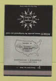 Matchbook Cover - Pierce Homes Birmingham Bloomfield MI 40 Strike SAMPLE