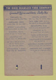 Matchbook Cover - Ohio Seamless Tube Shelby OH 40 Strike SAMPLE