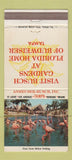 Matchbook Cover - Busch Gardens Tampa FL Flamingos 30 Strike