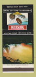 Matchbook Cover - Niagara Falls ON Daredevil Hall of Fame museum 30 Strike