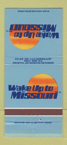 Matchbook Cover - Missouri Tourism Jefferson City MO 30 Strike