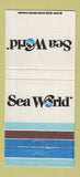 Matchbook Cover - Sea World San Diego CA 30 Strike