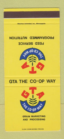 Matchbook Cover - GTA COOP Way Feeds 30 Strike SAMPLE