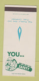 Matchbook Cover - Pueblo Gas and Fuel Colorado 30 Strike SAMPLE