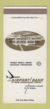 Matchbook Cover - Airport Bank Miami FL 30 Strike SAMPLE