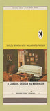 Matchbook Cover - Kroehler Furniture 30 Strike SAMPLE