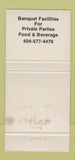 Matchbook Cover - Stadium Club Atlanta GA Falcons Braves Chiefs sports 30 Strike