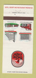 Matchbook Cover - Stan Musial's Clearwater FL St Louis MO baseball 30 Strike