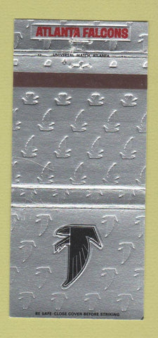 Matchbook Cover - Atlanta Falcons Football GA Suwanee 30 Strike