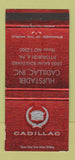 Matchbook Cover - Hufstader Cadillac Pittsburgh PA 30 Strike