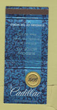 Matchbook Cover - 1966 Cadillac Rubidoux Riverside  30 Strike