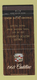 Matchbook Cover - 1968 Cadillac Valley Motors Yuma AZ 30 Strike