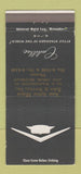 Matchbook Cover - Ann Arbor Cadillac MI 30 Strike