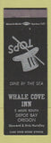 Matchbook Cover - Whale Cove Inn Depoe Bay OR
