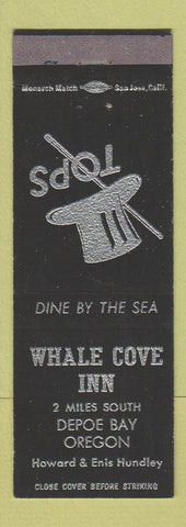 Matchbook Cover - Whale Cove Inn Depoe Bay OR