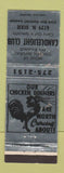 Matchbook Cover - Candlelight Club