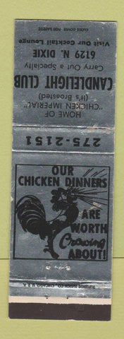 Matchbook Cover - Candlelight Club