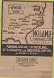 Matchbook Cover - Noland Plumbing Heating Wilson Raleigh NC 40 Strike