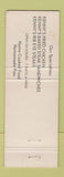 Matchbook Cover - Kenny's Restaurant Marysville OH WORN
