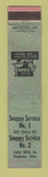 Matchbook Cover - Snappy Service Restaurants Eugene OR 12 Strike