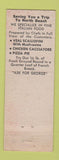 Matchbook Cover - Angelo's Italian Restaurant San Francisco CA
