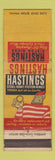Matchbook Cover - Hastings Piston Rings WORN