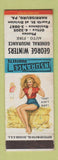 Matchbook Cover - George Winters Insurance Harrisburg PA pinup WEAR