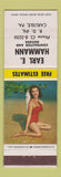 Matchbook Cover - Earl Hammann Contractor Carlisle PA pinup