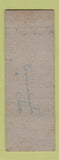 Matchbook Cover - Rosen's Clothes Cincinnati OH