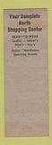 Matchbook Cover - Reliable Stores Fort Wayne IN