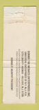 Matchbook Cover - Dennis the Menace Enterprises NY NJ FL pinup WEAR