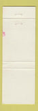 Matchbook Cover - Dockside Yacht Club Restaurant South Chesapeake City MD