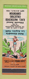 Matchbook Cover - RMS Match Convention 1955 Los Angeles CA hillbilly
