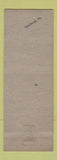 Matchbook Cover - Walkauskas & Keller Beer Distributors pinup Pittsburgh PA