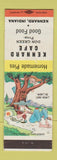 Matchbook Cover - Kennard Cafe Kennard IN hillbilly #2