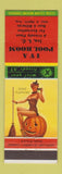Matchbook Cover - Iva Pool Room Billiards Iva SC pinup Hall & Pruitt