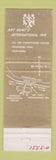 Matchbook Cover - Art Hunt's International Inn Honolulu Hawaii