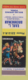 Matchbook Cover - Earl Brenneman Insurance Boiling Springs PA WEAR