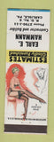 Matchbook Cover - Earl Hammann Contractor Carlisle PA pinup