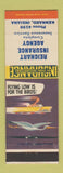 Matchbook Cover - Reichart Insurance Agency Kennard IN low phone #