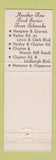 Matchbook Cover - Station Railroad Restaurants St Louis MO