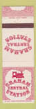 Matchbook Cover - Graham Central Station Albuquerque NM Odessa El Paso TX
