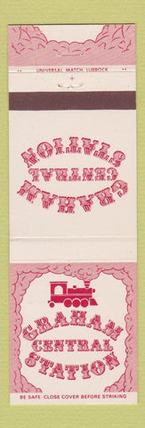 Matchbook Cover - Graham Central Station Albuquerque NM Odessa El Paso TX