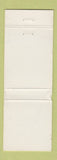 Matchbook Cover - 12th St Depot Wellsburg WV WORN