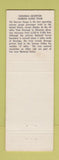 Matchbook Cover - King Soopers Grocery Stores Colorado Narrow Gauge Train