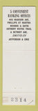 Matchbook Cover - Ohio Citizens Trust Company Toledo OH